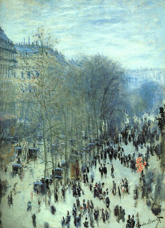 Claude Monet Boulevard des Capucines Sweden oil painting art
